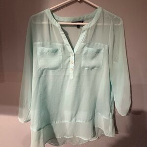 Express sheer shirt